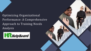 Training Need Analysis Process