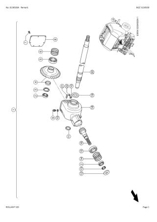 CLAAS ROLLANT 520 Baler Parts Catalogue Manual Instant Download (SN 76000011-76099999)