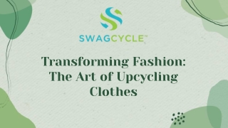 Upcycling Clothes for Beginners: Simple Projects to Get Started