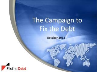 The Campaign to Fix the Debt