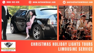 Christmas Holiday Lights Tours Limousine Service