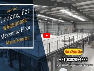 Warehouse Mezzanine Floor Manufacturers