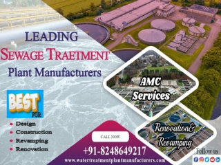 Sewage Treatment Plant Construction India