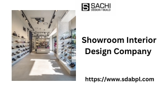 Showroom Interior Design Company
