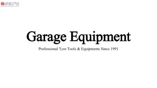 Garage Equipment