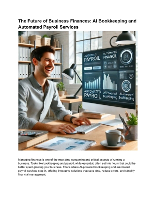 The Future of Business Finances_ AI Bookkeeping and Automated Payroll Services