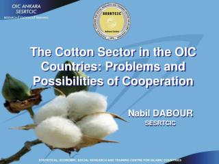 The Cotton Sector in the OIC Countries: Problems and Possibilities of Cooperation