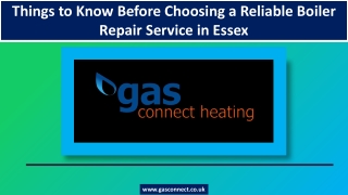 Things to Know Before Choosing a Reliable Boiler Repair Service in Essex