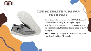Buy Men's Boat Loafers at HEYDUDE