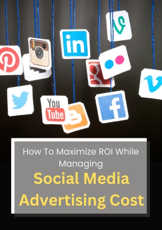 How To Maximize ROI While Managing Social Media Advertising Cost