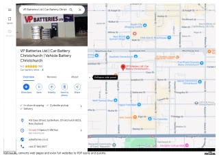 Car Battery Replacement Christchurch