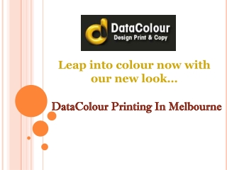 DataColour Printing In Melbourne