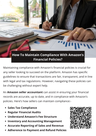 How To Maintain Compliance With Amazon’s Financial Policies?