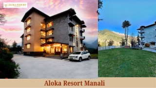 Top Resort in Manali