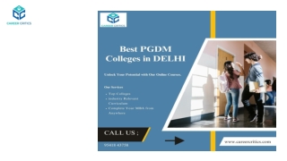Best PGDM colleges in Delhi with Career Critics