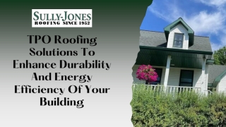 TPO Roofing Lakeside CA