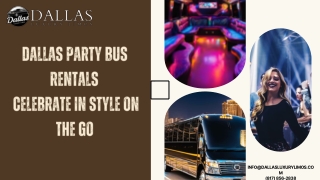 Dallas Party Bus Rentals