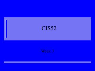 CIS52