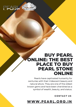 Buy Pearl Online The Best Place To Buy Pearl Stone Online