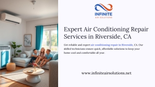 Expert Air Conditioning Repair Services in Riverside, CA
