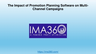 The Impact of Promotion Planning Software on Multi-Channel Campaigns