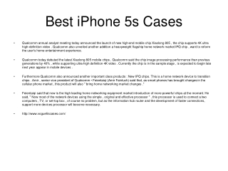 Best iPhone 5s Cases