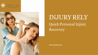 Injury Rely: Quick Personal Injury Recovery