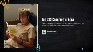 Achieve Your Dreams Top CDS Coaching in Agra for Aspiring Defense Officers