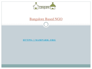 Bangalore Based NGO