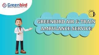 Greenbird Air and Train Ambulance Service in Delhi for Best Transportation