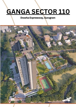 Ganga Sector 110 Gurugram Brochure