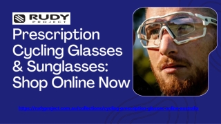 Prescription Cycling Glasses & Sunglasses Shop Online Now