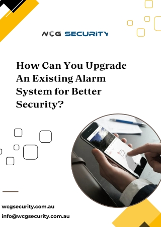 How Can You Upgrade An Existing Alarm System for Better Security