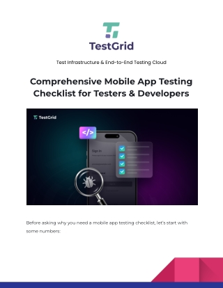 Comprehensive Mobile App Testing Checklist for Testers & Developers (1)