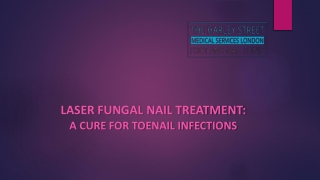 Laser Fungal Nail Treatment A Cure for Toenail Infections
