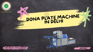 Dona Plate Machine