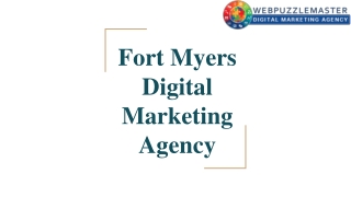 Fort Myers digital marketing agency