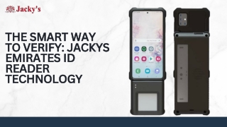 The Smart Way to Verify Jackys Emirates ID Reader Technology - Jackys