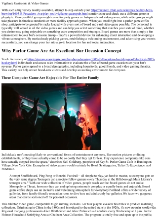 Parlor Game Bar & Coffee Shop Play Games In Melbourne & Sydney