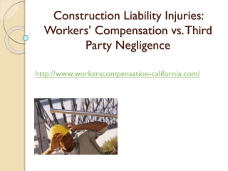 Workers’ Compensation vs. Third Party Negligence