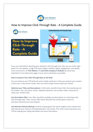 How to Improve Click-Through Rate - A Complete Guide