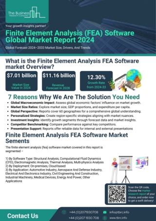 Finite Element Analysis (FEA) Software Market Report 2024 - FEA Software Market