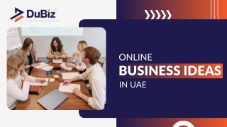 Online Business Ideas in UAE