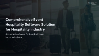 Streamline your business operations with hospitality software solutions