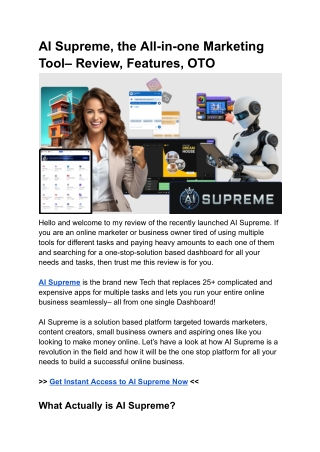AI Supreme exclusive Review: My Honest Experience with High-Ticket Automation