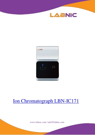 Ion Chromatograph LBN-IC171