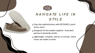 Yacht Shoes Men – Crafted for the Bold and Free-Spirited
