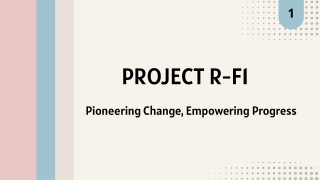 Renovare Project RF1_ Accelerating Change and Business Solutions