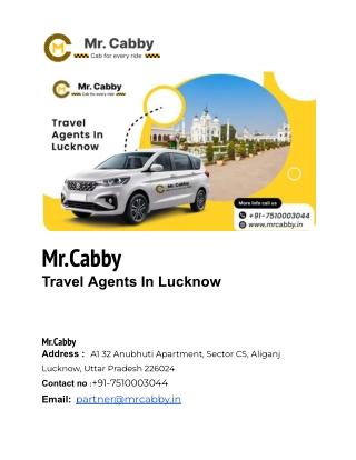 Travel Agents In Lucknow