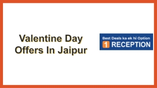 Valentine day offers in Jaipur (1)